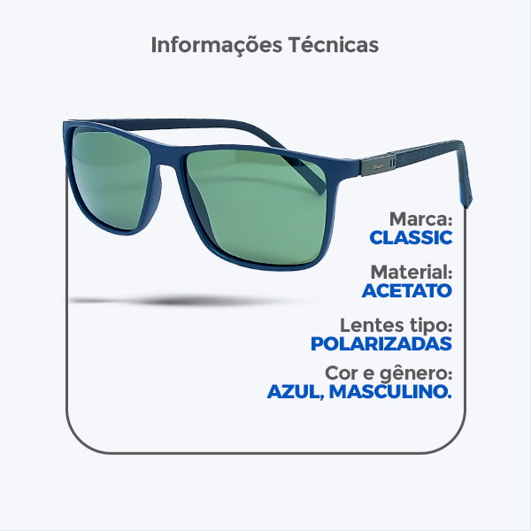 Óculos de Sol Classic VS9116 Detalhes