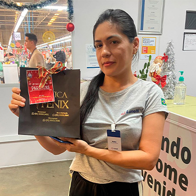 colaboradora parceira ótica fênix 3